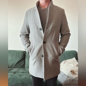 Men's H&M 40R Grey Overcoat. GREAT condition!  Barely worn.